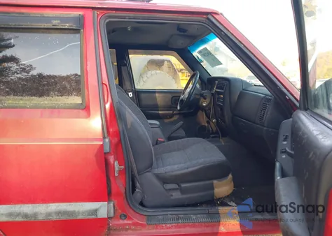 2001 Jeep Cherokee Sport из США, поврежденный, VIN 1J4FF48S21L542961